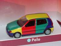 VW Polo 4t�rig "Harlekin" (gelbes Dach, gr�ne Haube)