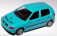 VW Polo 4t�rig t�rkis "12 Herpa IAA 1995"