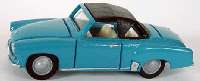 Wartburg 311 '59 Roadster geschlossen graublau