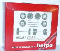 herpa LKW- / Bus-Radkappen verchromt