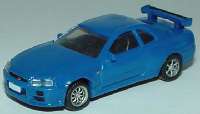 Nissan Skyline GT-R R34 blau