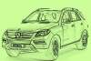 Artikelfoto: 1:18
Mercedes-Benz M-Klasse 2012 (W166) obsidian-schwarz-met. (MB) 