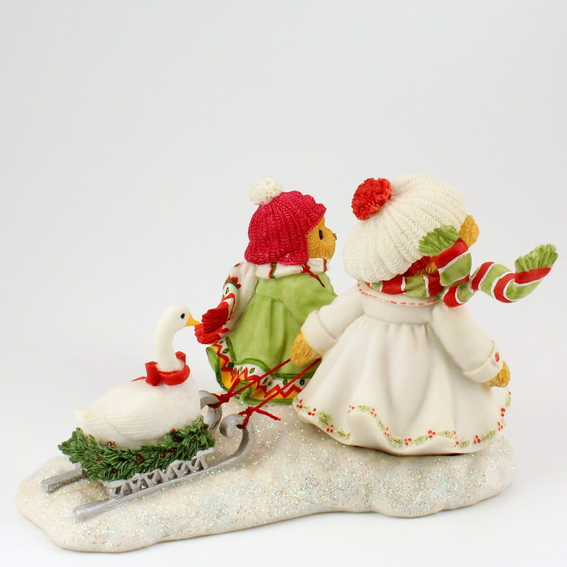 Cherished Teddies MARGARET and SHARON -  4th in White Christmas Series - 4024350 Bild 3