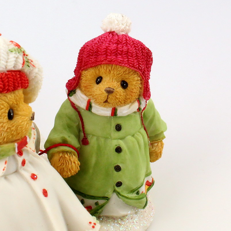 Cherished Teddies MARGARET and SHARON -  4th in White Christmas Series - 4024350 Bild 4