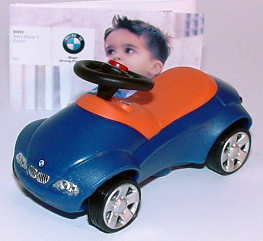 Foto 1:11  BMW Baby-Racer II Pullback blau/rot Werbemodell 80930394901