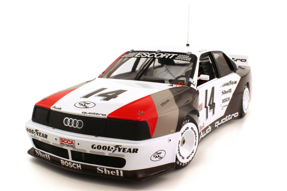 Foto 1:18 Audi 200 quattro Trans Am 1988 Nr.14, Hans-Joachim Stuck (Winner Trans-Am-Weekend Cleveland) Minichamps 100881314