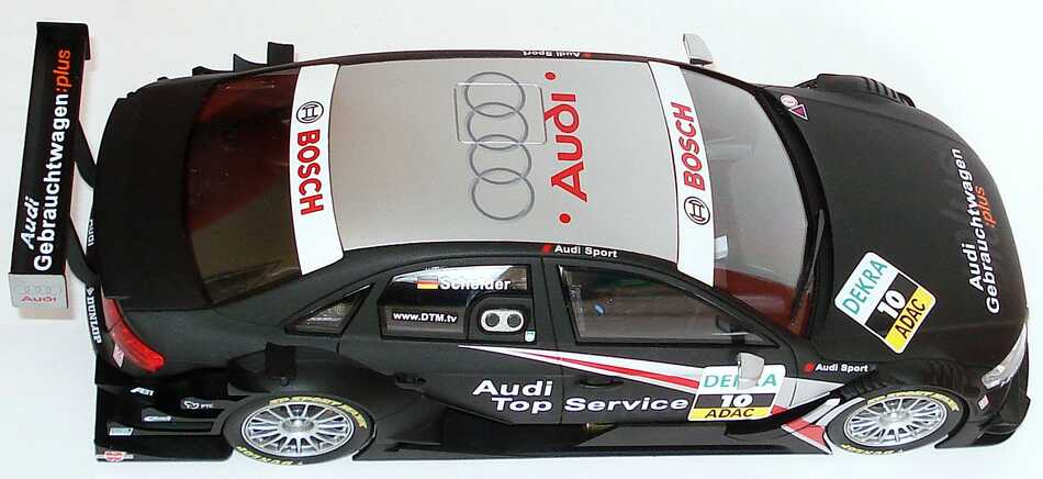 Foto 1:18 Audi A4 DTM 2008 Abt, GW:plus, Top Service Nr.10, Timo Scheider Werbemodell Norev 5020800115
