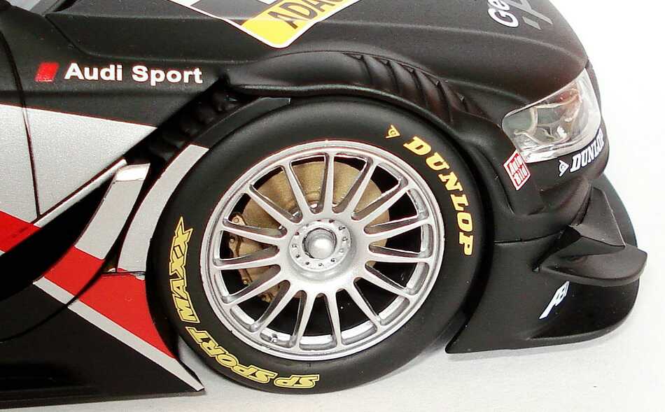 Foto 1:18 Audi A4 DTM 2008 Abt, GW:plus, Top Service Nr.10, Timo Scheider Werbemodell Norev 5020800115