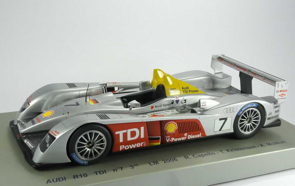 Foto 1:18 Audi R10 TDI 24h von Le Mans 2006 Nr.7, Capello/Kristensen/McNish Spark S1807