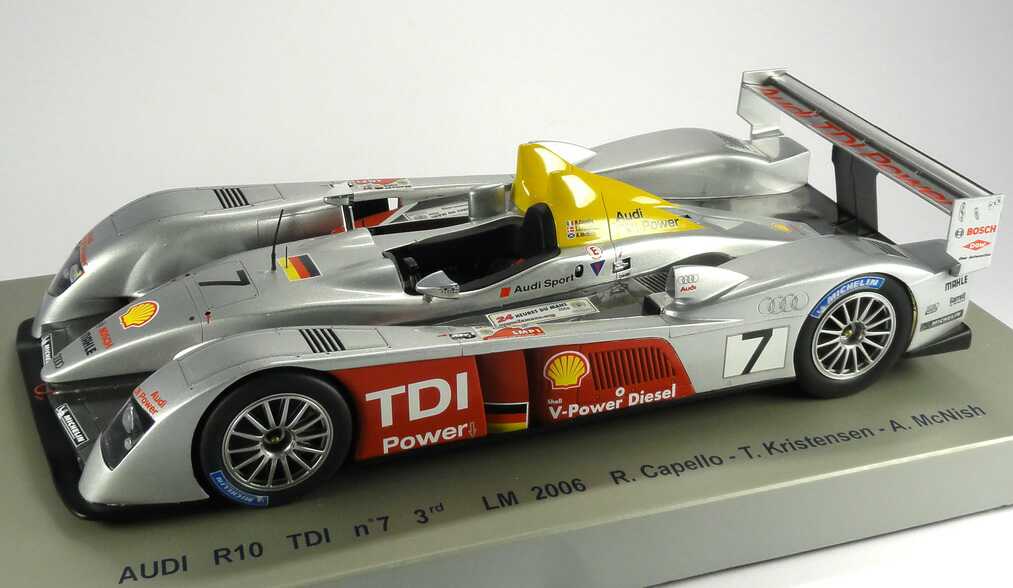 Foto 1:18 Audi R10 TDI 24h von Le Mans 2006 Nr.7, Capello/Kristensen/McNish Spark S1807