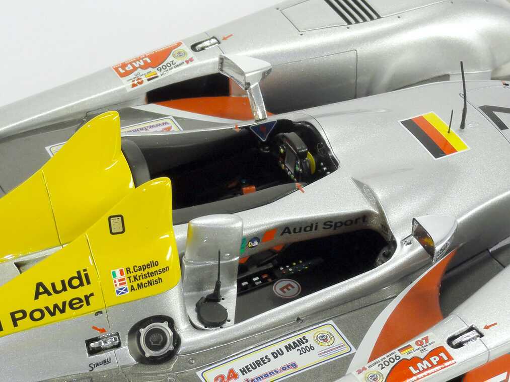 Foto 1:18 Audi R10 TDI 24h von Le Mans 2006 Nr.7, Capello/Kristensen/McNish Spark S1807