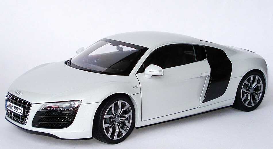 Foto 1:18 Audi R8 5.2 FSI quattro V10 suzukagrau-met. Werbemodell Kyosho 5010918425