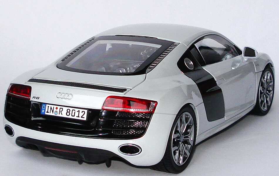 Foto 1:18 Audi R8 5.2 FSI quattro V10 suzukagrau-met. Werbemodell Kyosho 5010918425