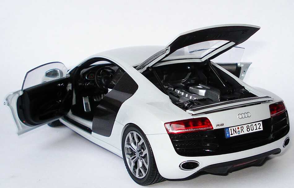 Foto 1:18 Audi R8 5.2 FSI quattro V10 suzukagrau-met. Werbemodell Kyosho 5010918425