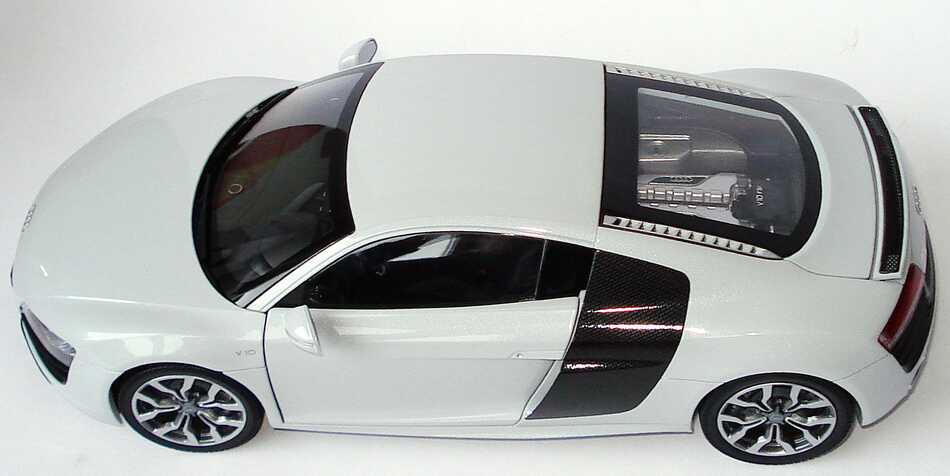Foto 1:18 Audi R8 5.2 FSI quattro V10 suzukagrau-met. Werbemodell Kyosho 5010918425