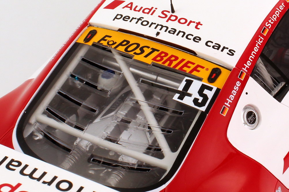 Foto 1:18 Audi R8 LMS 24 Stundenrennen Nürburgring 2011 Phoenix, Audi Sport Nr.15, Stippler / Hennerici / Haase / Winkelhock Werbemodell Spark 5021118425