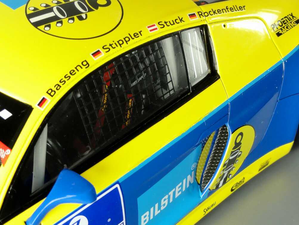 Foto 1:18 Audi R8 LMS 24 Stundenrennen Nürburgring 2010 Phoenix Racing, Bilstein Nr.98 Basseng / Rockenfeller / Stippler / Stuck Werbemodell Spark 5021018425