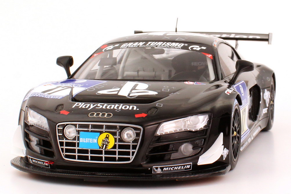 Foto 1:18 Audi R8 LMS 24 Stundenrennen Nürburgring 2011 Abt, Playstation Nr.17, Ludwig / Mies / Joens / Abt Werbemodell Spark 5021118445