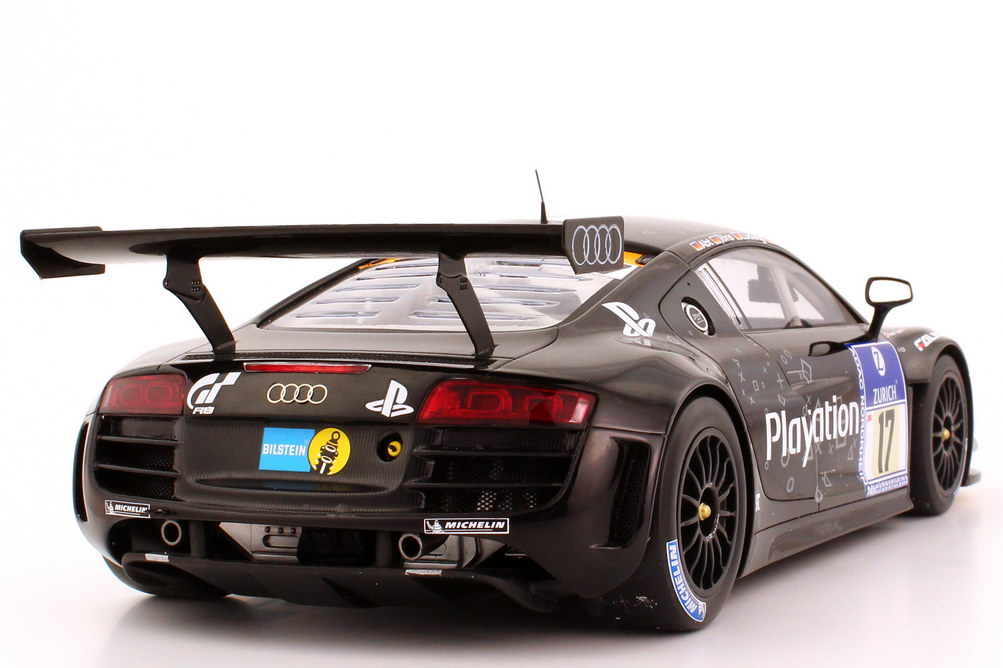 Foto 1:18 Audi R8 LMS 24 Stundenrennen Nürburgring 2011 Abt, Playstation Nr.17, Ludwig / Mies / Joens / Abt Werbemodell Spark 5021118445