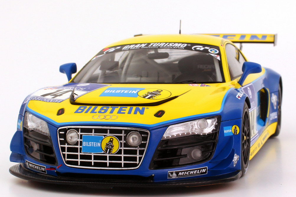 Foto 1:18 Audi R8 LMS 24 Stundenrennen Nürburgring 2011 Phoenix, Bilstein Nr.14, Basseng / Fässler / Stippler Werbemodell Spark 5021118415