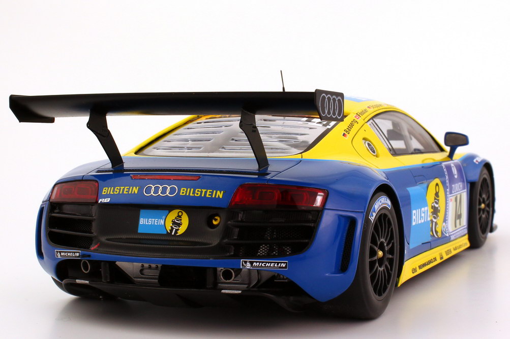 Foto 1:18 Audi R8 LMS 24 Stundenrennen Nürburgring 2011 Phoenix, Bilstein Nr.14, Basseng / Fässler / Stippler Werbemodell Spark 5021118415