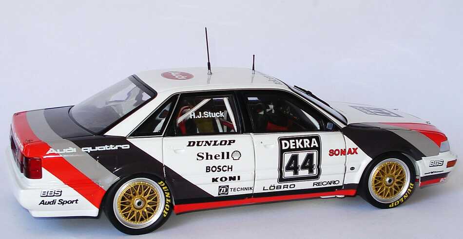 Foto 1:18 Audi V8 DTM 1990 SMS Nr.44, H.J. Stuck Minichamps 100901044