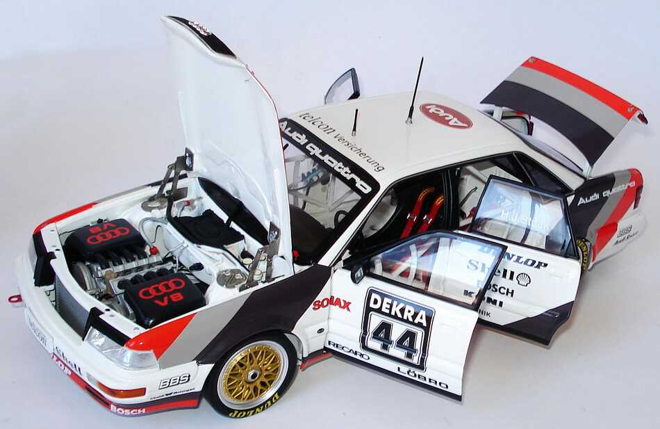 Foto 1:18 Audi V8 DTM 1990 SMS Nr.44, H.J. Stuck Minichamps 100901044