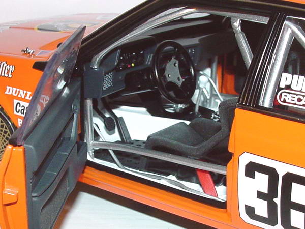 Foto 1:18 BMW 635 CSi (E24) Gruppe A Eggenberger, Jägermeister Nr.36, Brun/Grohs Werbemodell AUTOart 80430139185
