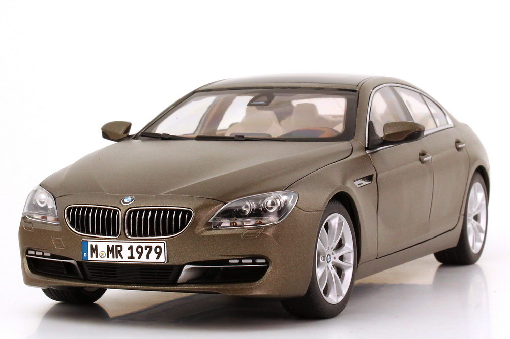 Foto 1:18 BMW 6er Gran Coupé 650i (F06) frozen-bronze-met. matt Werbemodell BMW-Group 80432218742