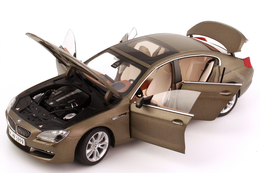 Foto 1:18 BMW 6er Gran Coupé 650i (F06) frozen-bronze-met. matt Werbemodell BMW-Group 80432218742