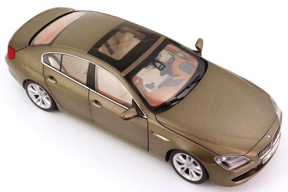 Foto 1:18 BMW 6er Gran Coupé 650i (F06) frozen-bronze-met. matt Werbemodell BMW-Group 80432218742