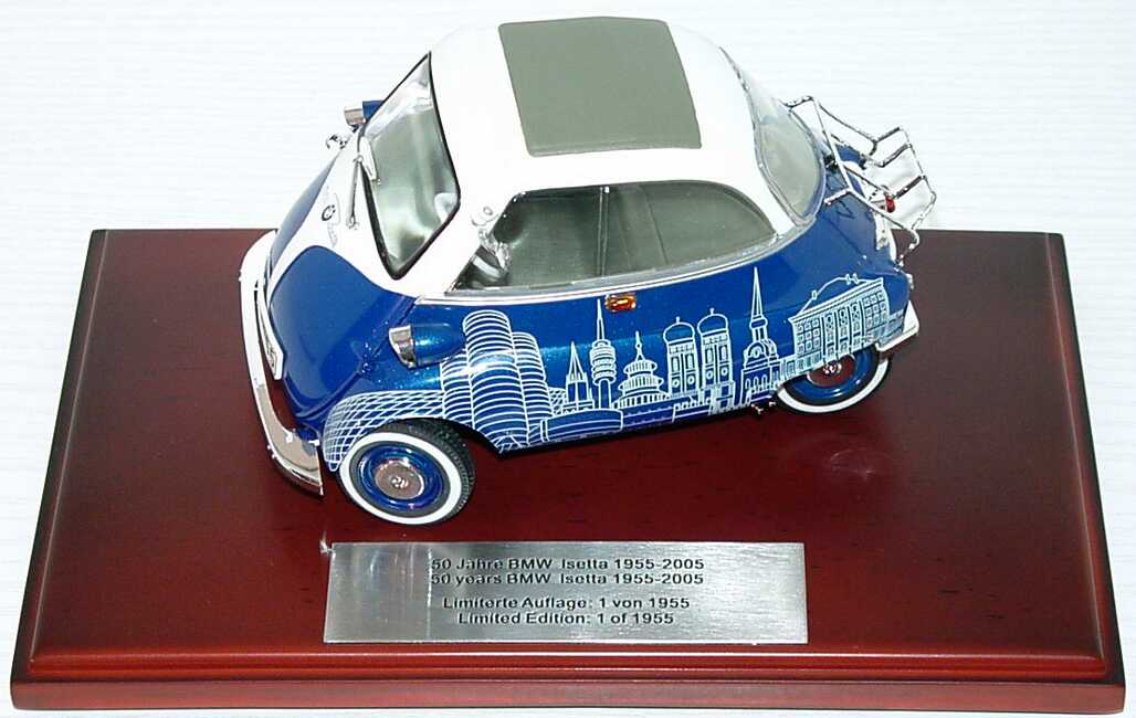 Foto 1:18 BMW Isetta 250 50 Jahre Isetta 1955 - 2005 Werbemodell (Limitierte Auflage 1955 Stück) BMW Classic Line 80430398138