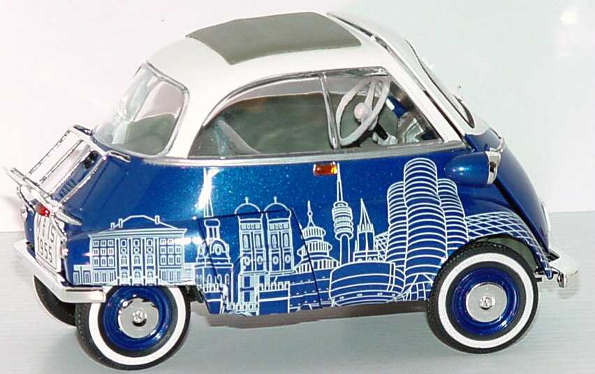 Foto 1:18 BMW Isetta 250 50 Jahre Isetta 1955 - 2005 Werbemodell (Limitierte Auflage 1955 Stück) BMW Classic Line 80430398138
