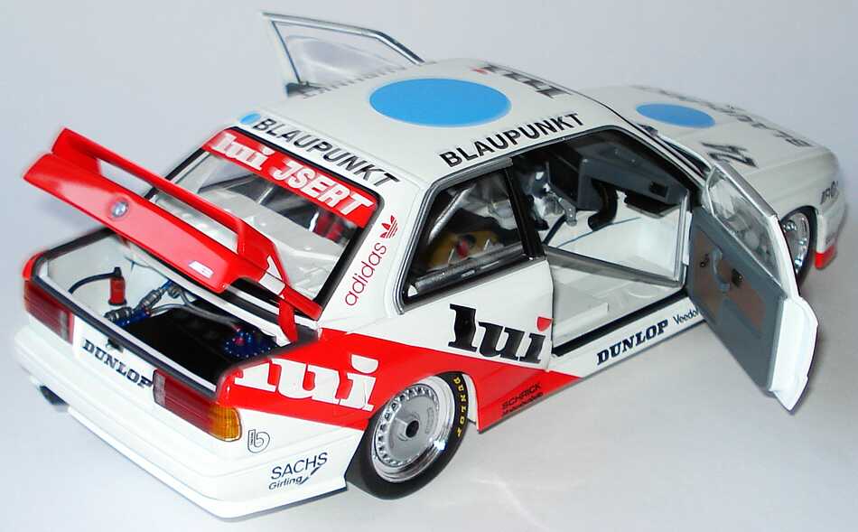 Foto 1:18 BMW M3 (E30) DTM 1987 Isert, Lui, Blaupunkt Nr.24, Olaf Manthey Minichamps 180872024