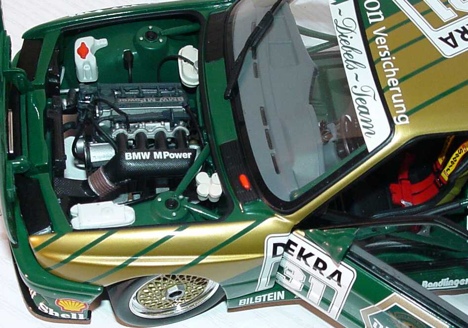 Foto 1:18 BMW M3 (E30) DTM 1990 Murmann, Diebels Alt Nr.31, Frank Schmickler Werbemodell Minichamps 80430306568