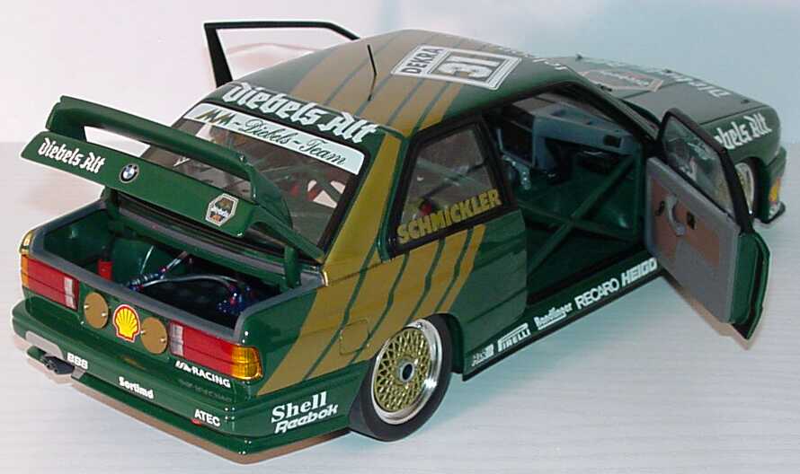 Foto 1:18 BMW M3 (E30) DTM 1990 Murmann, Diebels Alt Nr.31, Frank Schmickler Werbemodell Minichamps 80430306568