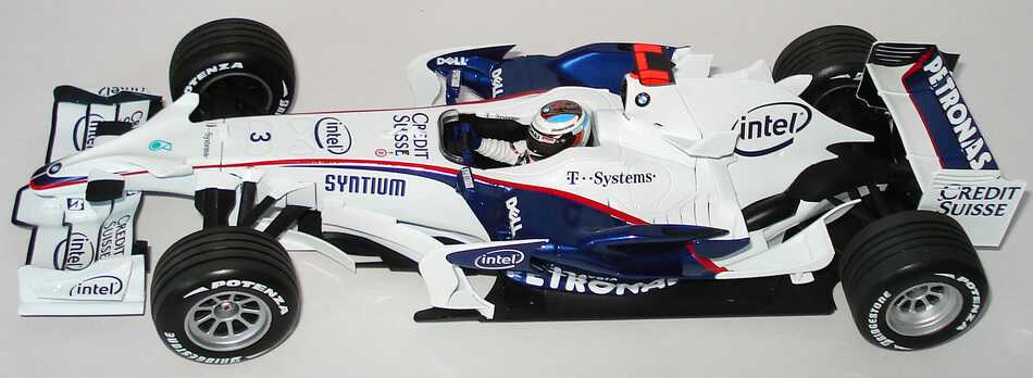 Foto 1:18 BMW Sauber F1.08 Formel 1 2008 Petronas Nr.3, Nick Heidfeld Werbemodell Minichamps 80420444650