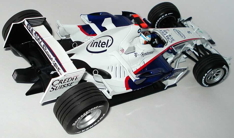 Foto 1:18 BMW Sauber F1.08 Formel 1 2008 Petronas Nr.3, Nick Heidfeld Werbemodell Minichamps 80420444650