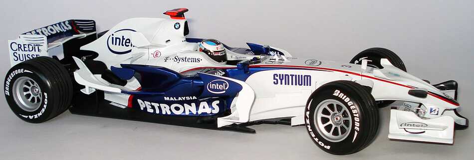 Foto 1:18 BMW Sauber F1.08 Formel 1 2008 Petronas Nr.3, Nick Heidfeld Werbemodell Minichamps 80420444650