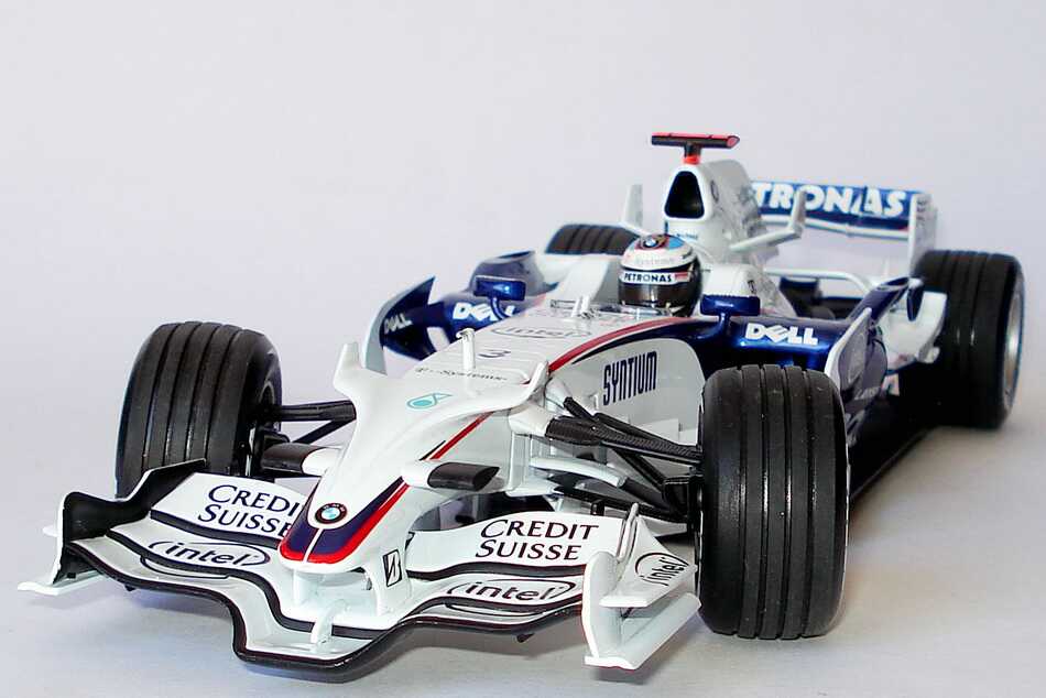 Foto 1:18 BMW Sauber F1.08 Formel 1 2008 Petronas Nr.3, Nick Heidfeld Minichamps 100080003