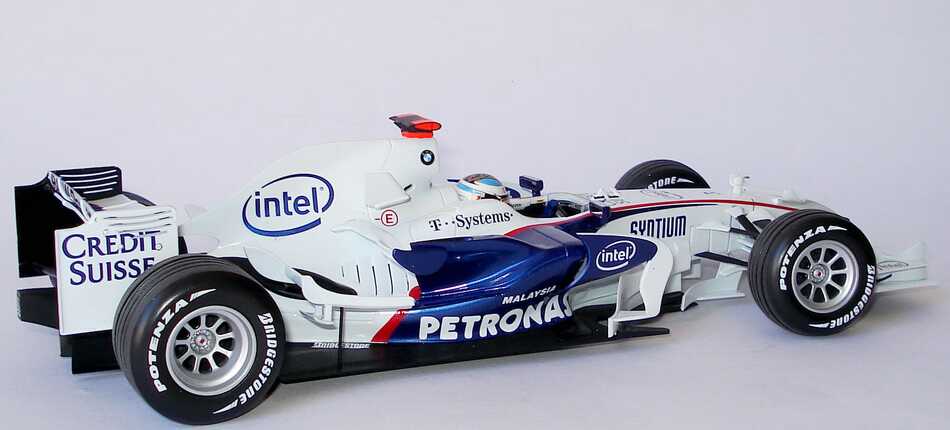 Foto 1:18 BMW Sauber F1.08 Formel 1 2008 Petronas Nr.3, Nick Heidfeld Minichamps 100080003
