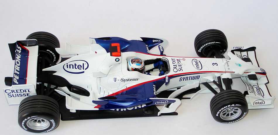 Foto 1:18 BMW Sauber F1.08 Formel 1 2008 Petronas Nr.3, Nick Heidfeld Minichamps 100080003
