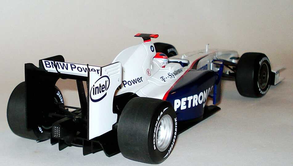 Foto 1:18 BMW Sauber F1.09 Formel 1 2009 Petronas Nr.5, Robert Kubica Werbemodell Minichamps 80432154857