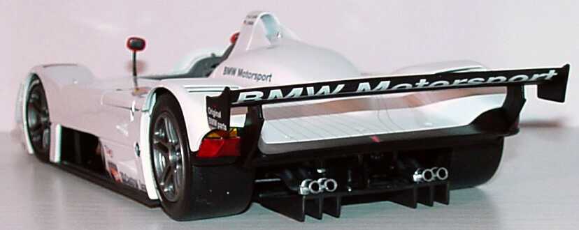 Foto 1:18 BMW V12 LMR Le Mans 2000 Original BMW Parts Nr.42, Jörg Müller / J.J. Lehto Werbemodell Kyosho 80430018218