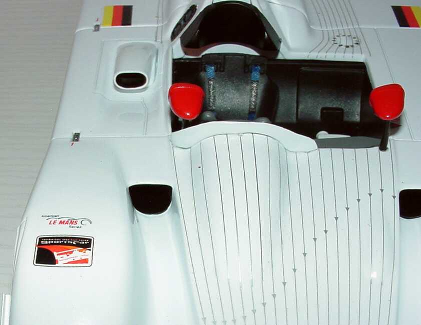 Foto 1:18 BMW V12 LMR Le Mans 2000 Original BMW Parts Nr.42, Jörg Müller / J.J. Lehto Werbemodell Kyosho 80430018218