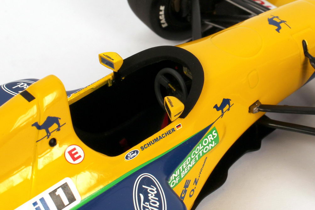 Foto 1:18 Benetton Ford B191B Formel 1 1992 Nr.19, Michael Schumacher Minichamps 100920119