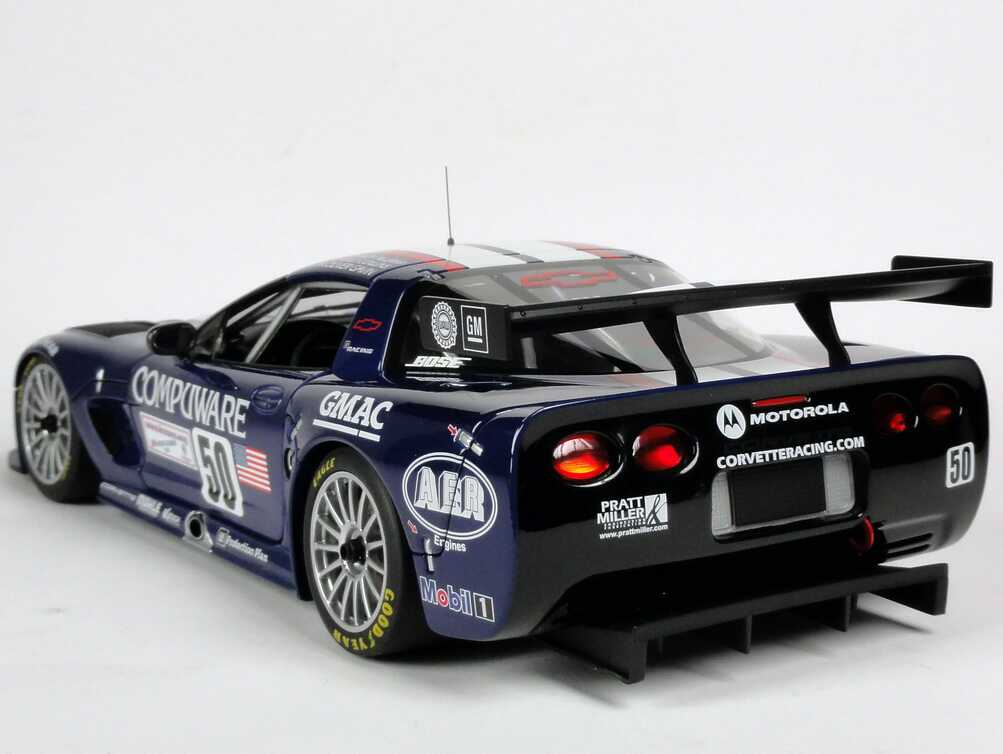 Foto 1:18 Chevrolet Corvette C5-R 24h von Le Mans 2003 Compuware Nr.50, Pilgrim / Collins / Gavin AUTOart 80306