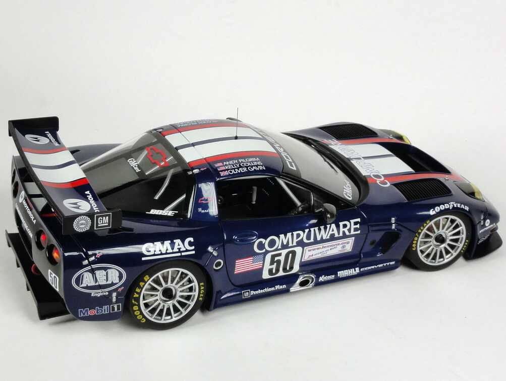 Foto 1:18 Chevrolet Corvette C5-R 24h von Le Mans 2003 Compuware Nr.50, Pilgrim / Collins / Gavin AUTOart 80306