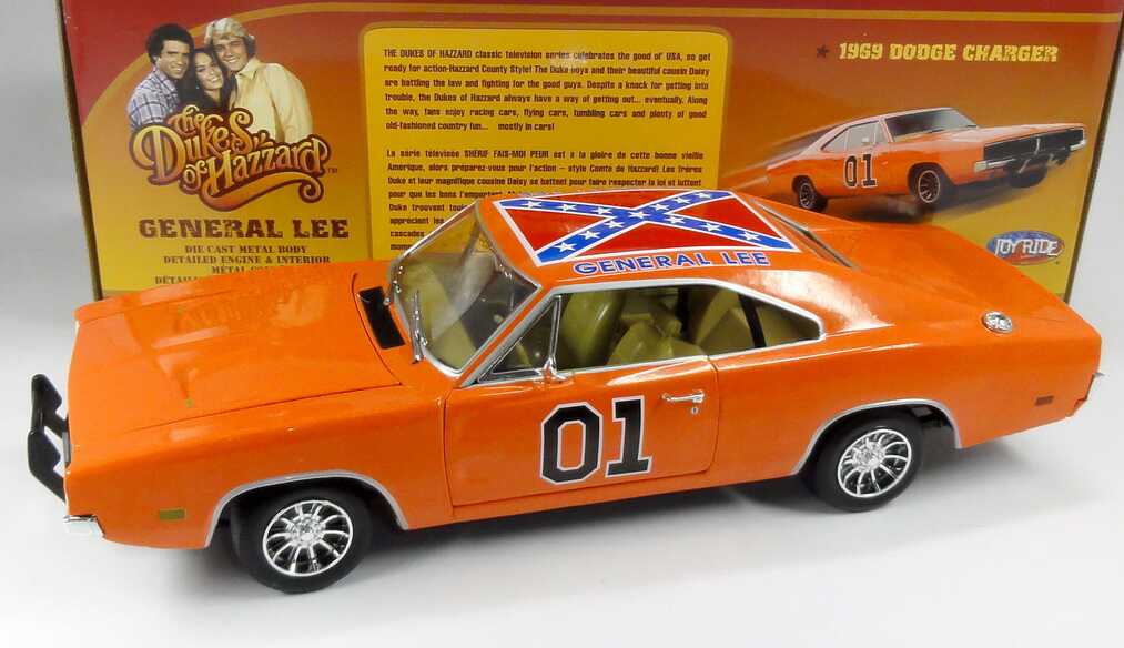 Foto 1:18 Dodge Charger 1969 General Lee (TV-Serie: The Dukes of Hazzard) Ertl 32485