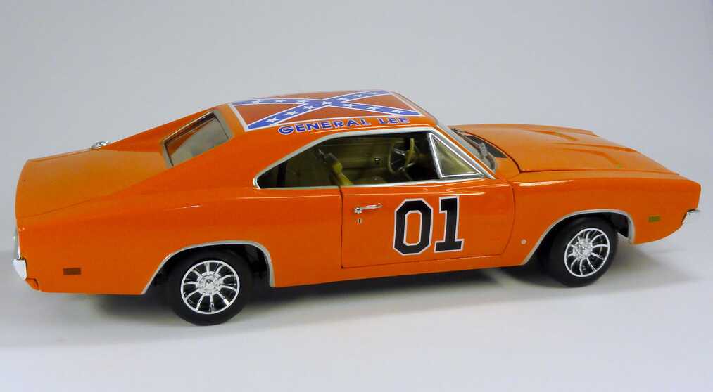 Foto 1:18 Dodge Charger 1969 General Lee (TV-Serie: The Dukes of Hazzard) Ertl 32485
